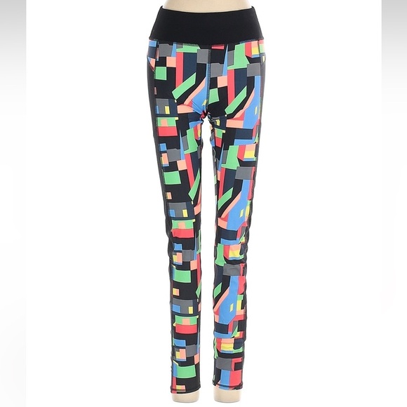 Sweaty Betty Full Length Santa Marta Geometric Sporty Run Tights Legging Size XS - Picture 3 of 12